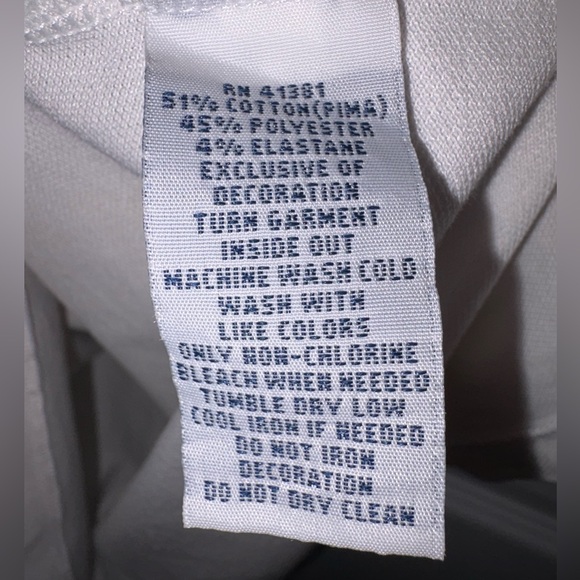 Polo Golf Ralph Lauren Women’s Medium White Performance Polo Classic Fit size M - Picture 6 of 6